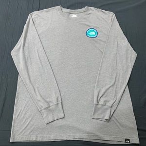 The North Face Long Sleeve Shirt XL Front and Back